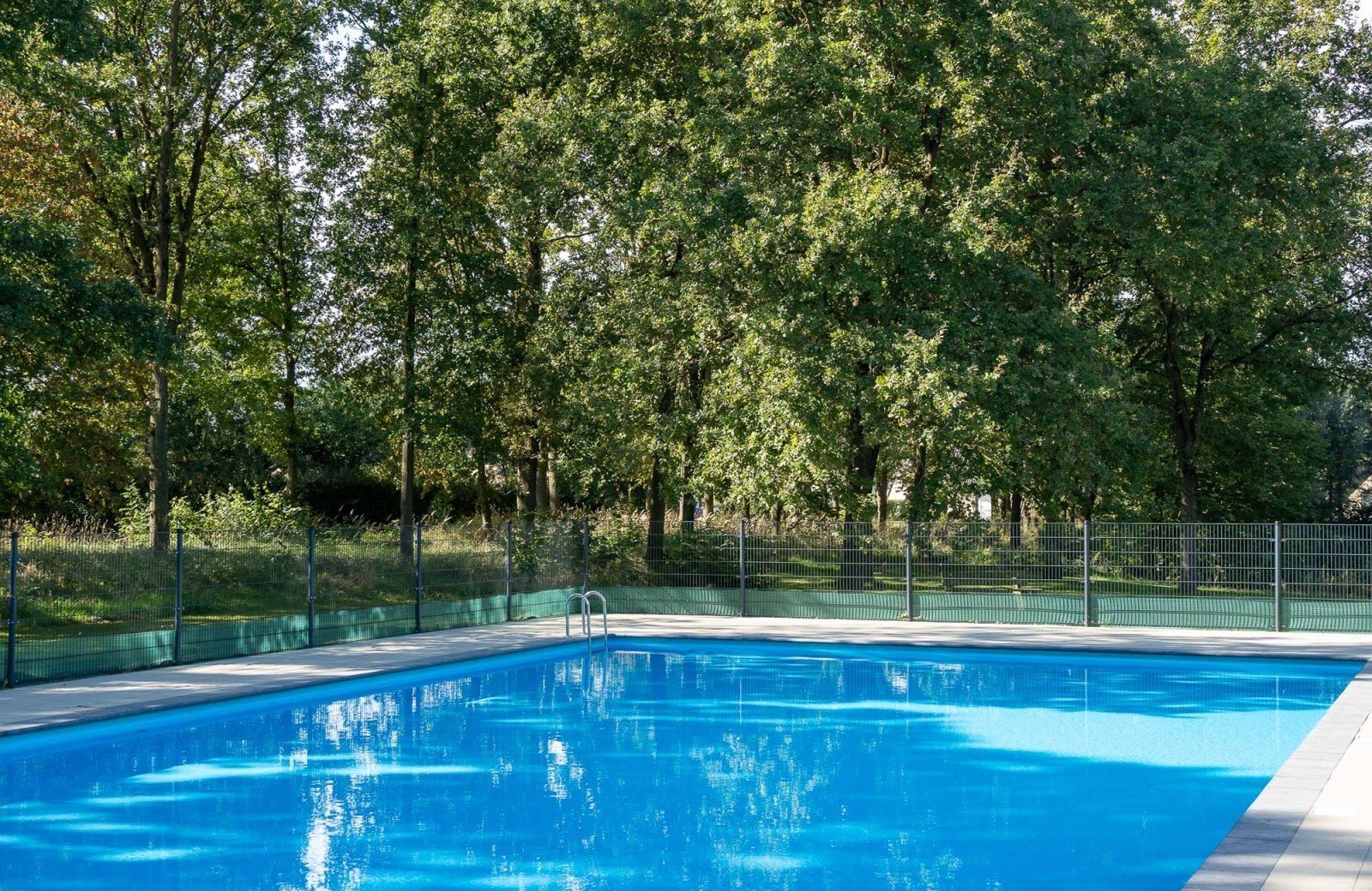 Zwembad met ligweide